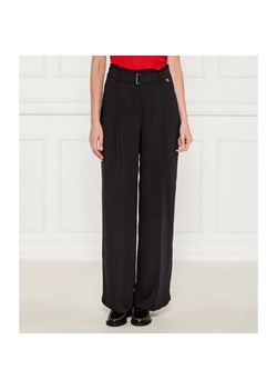 Marc Cain Spodnie z paskiem | Relaxed fit ze sklepu Gomez Fashion Store w kategorii Spodnie damskie - zdjęcie 185014402
