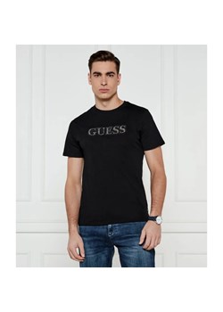 GUESS T-shirt EMBELLISHED LOGO | Slim Fit ze sklepu Gomez Fashion Store w kategorii T-shirty męskie - zdjęcie 185014472