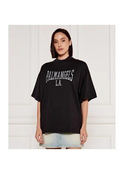 Palm Angels T-shirt | Loose fit ze sklepu Gomez Fashion Store w kategorii Bluzki damskie - zdjęcie 185014680