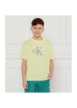 Calvin Klein Jeans T-shirt | Regular Fit ze sklepu Gomez Fashion Store w kategorii T-shirty chłopięce - zdjęcie 185014863