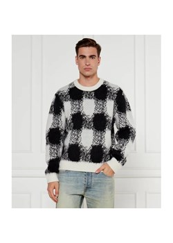 HUGO Sweter Shequer | Oversize fit | z dodatkiem wełny ze sklepu Gomez Fashion Store w kategorii Swetry męskie - zdjęcie 185015162