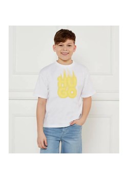 HUGO KIDS T-shirt | Regular Fit ze sklepu Gomez Fashion Store w kategorii T-shirty chłopięce - zdjęcie 185015220