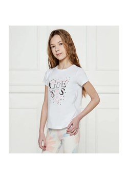 Guess T-shirt | Regular Fit ze sklepu Gomez Fashion Store w kategorii Bluzki dziewczęce - zdjęcie 185015351