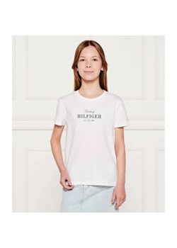 Tommy Hilfiger T-shirt | Regular Fit ze sklepu Gomez Fashion Store w kategorii Bluzki dziewczęce - zdjęcie 185015451