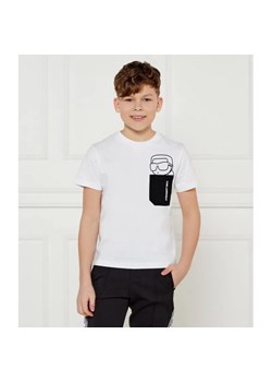 Karl Lagerfeld Kids T-shirt | Regular Fit ze sklepu Gomez Fashion Store w kategorii T-shirty chłopięce - zdjęcie 185015452