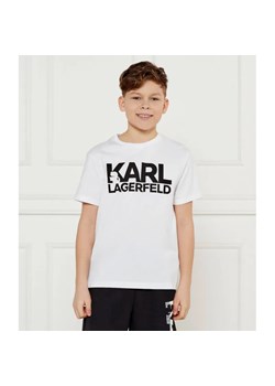 Karl Lagerfeld Kids T-shirt | Regular Fit ze sklepu Gomez Fashion Store w kategorii T-shirty chłopięce - zdjęcie 185015484