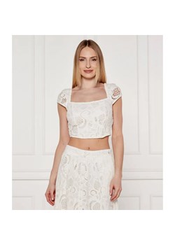 GUESS Top DOMITILLE | Cropped Fit ze sklepu Gomez Fashion Store w kategorii Bluzki damskie - zdjęcie 185015530