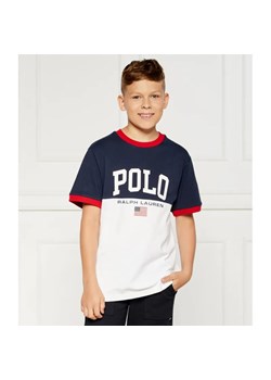 POLO RALPH LAUREN T-shirt | Regular Fit ze sklepu Gomez Fashion Store w kategorii T-shirty chłopięce - zdjęcie 185015562