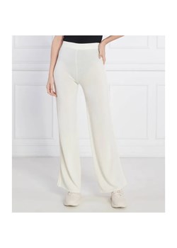 Beatrice B Wełniane spodnie dzianinowe | Relaxed fit | z dodatkiem kaszmiru ze sklepu Gomez Fashion Store w kategorii Spodnie damskie - zdjęcie 185015634