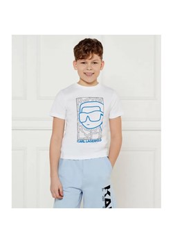 Karl Lagerfeld Kids T-shirt | Regular Fit ze sklepu Gomez Fashion Store w kategorii T-shirty chłopięce - zdjęcie 185015641