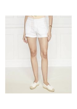 GUESS Lniane szorty | Regular Fit ze sklepu Gomez Fashion Store w kategorii Szorty - zdjęcie 185015644