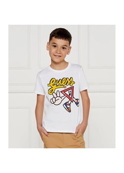 Guess T-shirt | Regular Fit ze sklepu Gomez Fashion Store w kategorii Bluzki dziewczęce - zdjęcie 185015714