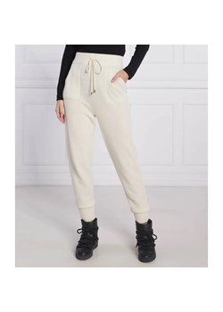 TWINSET Wełniane spodnie dzianinowe | Regular Fit | z dodatkiem kaszmiru ze sklepu Gomez Fashion Store w kategorii Spodnie damskie - zdjęcie 185015783