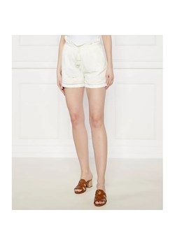 TWINSET Szorty | Loose fit | z dodatkiem lnu ze sklepu Gomez Fashion Store w kategorii Szorty - zdjęcie 185016004