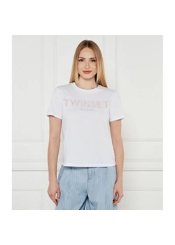 TWINSET T-shirt | Regular Fit ze sklepu Gomez Fashion Store w kategorii Bluzki damskie - zdjęcie 185016112