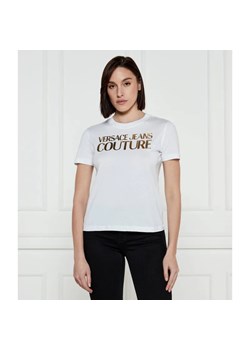Versace Jeans Couture T-shirt | Slim Fit ze sklepu Gomez Fashion Store w kategorii Bluzki damskie - zdjęcie 185016140