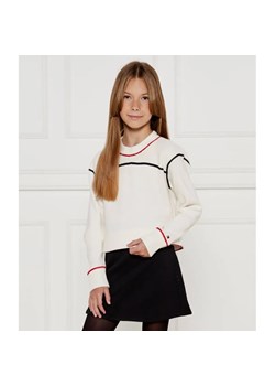 Tommy Hilfiger Sweter GLOBAL | Regular Fit ze sklepu Gomez Fashion Store w kategorii Swetry dziewczęce - zdjęcie 185016170