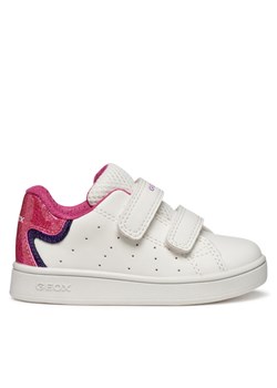 Sneakersy Geox B Eclyper B365MA 0BCKC C0563 Biały ze sklepu eobuwie.pl w kategorii Buty sportowe dziecięce - zdjęcie 185016313