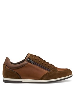 Sneakersy Geox U Renan U564GA 022FF C6003 Brązowy ze sklepu eobuwie.pl w kategorii Buty sportowe męskie - zdjęcie 185016360