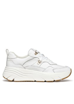 Sneakersy Geox D Diamanta D36UFE 00046 C1000 Biały ze sklepu eobuwie.pl w kategorii Buty sportowe damskie - zdjęcie 185016374
