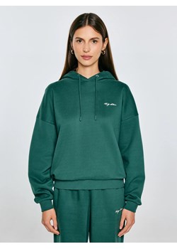 Bluza damska z kapturem zielona Megan 304 ze sklepu Big Star w kategorii Bluzy damskie - zdjęcie 185017311