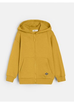 Sinsay - Bluza z kapturem na zamek - żółty ze sklepu Sinsay w kategorii Bluzy chłopięce - zdjęcie 185019530