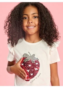 Sinsay - Koszulka - kremowy ze sklepu Sinsay w kategorii Bluzki dziewczęce - zdjęcie 185019542