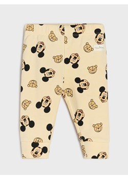 Sinsay - Legginsy frotte Mickey Mouse - kremowy ze sklepu Sinsay w kategorii Odzież dla niemowląt - zdjęcie 185019773