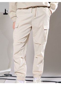 Sinsay - Spodnie - beżowy ze sklepu Sinsay w kategorii Spodnie męskie - zdjęcie 185020842