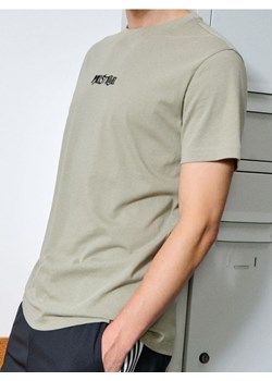 Sinsay - Koszulka z nadrukiem - zielony ze sklepu Sinsay w kategorii T-shirty męskie - zdjęcie 185020924