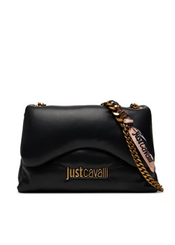 Torebka Just Cavalli 79RA4BD3 ZS748 Czarny ze sklepu eobuwie.pl w kategorii Kopertówki - zdjęcie 185021050