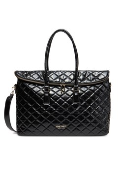 Torebka Nine West CEO-SOPHIA-LA374-4066 Czarny ze sklepu eobuwie.pl w kategorii Torby Shopper bag - zdjęcie 185021153