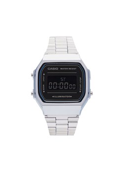 Casio Zegarek A168WEM-2BEF Srebrny ze sklepu MODIVO w kategorii Zegarki - zdjęcie 185022383