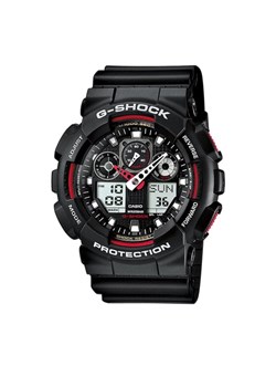 G-Shock Zegarek GA-100-1A4ER Czarny ze sklepu MODIVO w kategorii Zegarki - zdjęcie 185022441