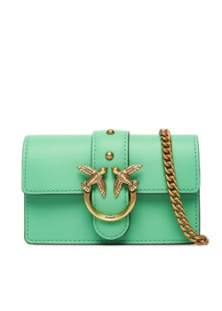 PINKO Torebka Love One Micro C . AI 24-25 PCPL 100064 A0F1 Zielony ze sklepu MODIVO w kategorii Kopertówki - zdjęcie 185022584