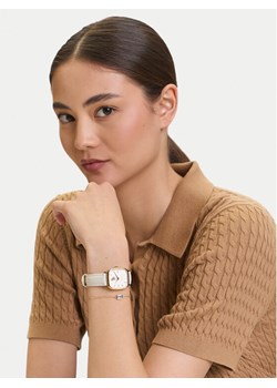 U.S. Polo Assn. Zestaw zegarek i bransoletka Keira USP6396TW Biały ze sklepu MODIVO w kategorii Zegarki - zdjęcie 185022874