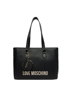 LOVE MOSCHINO Torebka JC4105PP1NLT1000 Czarny ze sklepu MODIVO w kategorii Torby Shopper bag - zdjęcie 185022914