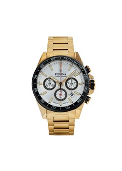 Festina Zegarek Timeless Chronograph 20634/1 Złoty ze sklepu MODIVO w kategorii Zegarki - zdjęcie 185023042
