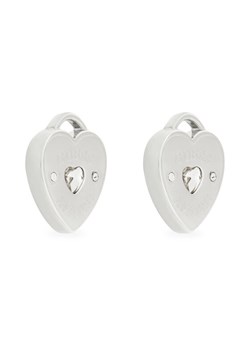 Guess Kolczyki JUBE05 058JW Srebrny ze sklepu MODIVO w kategorii Kolczyki - zdjęcie 185023084