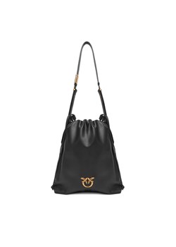 PINKO Torebka Slouchy Classic Bag PE 25 PLTT 104359 A270 Czarny ze sklepu MODIVO w kategorii Torebki worki - zdjęcie 185023153