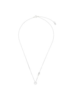 Michael Kors Naszyjnik Pave Halo Necklace MKC1208AN040 Srebrny ze sklepu MODIVO w kategorii Naszyjniki - zdjęcie 185023194