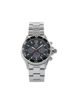 Orient Zegarek Mako Solar RA-TX0202B10B Srebrny ze sklepu MODIVO w kategorii Zegarki - zdjęcie 185023311
