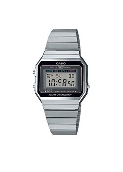 Casio Zegarek Vintage A700WE-1AEF Srebrny ze sklepu MODIVO w kategorii Zegarki - zdjęcie 185023394