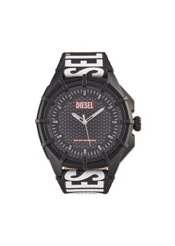 Diesel Zegarek Framed Solar DZ4654 Czarny ze sklepu MODIVO w kategorii Zegarki - zdjęcie 185023433
