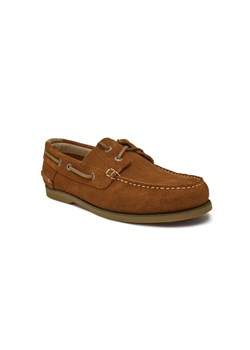 Tommy Hilfiger Skórzane mokasyny TH BOAT SHOE CORE SUEDE ze sklepu Gomez Fashion Store w kategorii Mokasyny męskie - zdjęcie 185027691