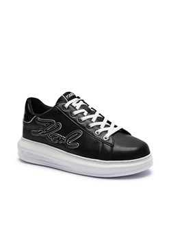 Karl Lagerfeld Skórzane sneakersy KAPRI Signia Emboss ze sklepu Gomez Fashion Store w kategorii Buty sportowe damskie - zdjęcie 185027730