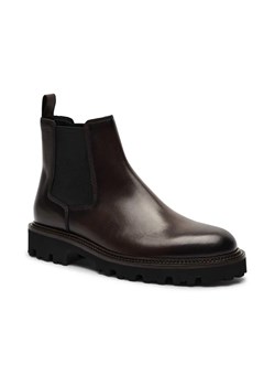 BOSS BLACK Skórzane sztyblety Julyo_Cheb_bu ze sklepu Gomez Fashion Store w kategorii Buty zimowe męskie - zdjęcie 185027744