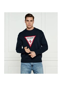 Guess Jeans Sweter | Regular Fit ze sklepu Gomez Fashion Store w kategorii Swetry męskie - zdjęcie 185027960