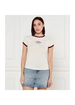 Tommy Hilfiger T-shirt | Slim Fit ze sklepu Gomez Fashion Store w kategorii Bluzki damskie - zdjęcie 185028992