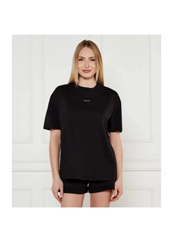 Calvin Klein Jeans T-shirt Boyfriend | Oversize fit ze sklepu Gomez Fashion Store w kategorii Bluzki damskie - zdjęcie 185033291